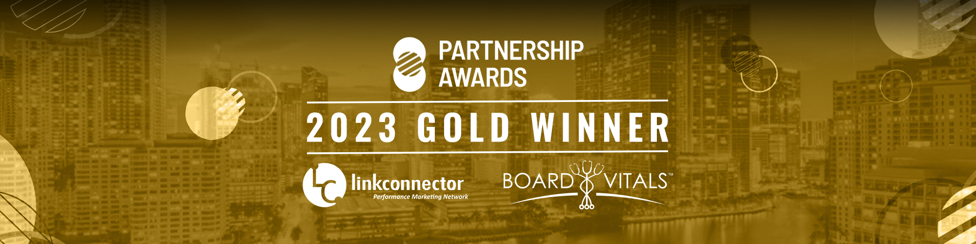 LinkConnector is proud to share that we are 2023 U.S. Partnership Award winners alongside our esteemed merchant partner, BoardVitals!